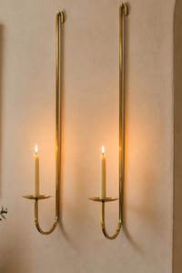 Decorative Wall <b>Sconce</b> featuring sculptural <b>candle</b> holders that add both beauty and classic character to the design - Product Image 3