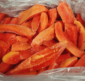Premium IQF Papaya congelada 100% Fruta fresca saludable de Vietnam - Product Image 2