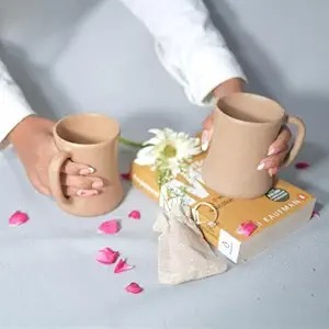 <b>Ceramic</b> <b>Mug</b>-Modern Luxury Style Leak Proof for Home Office Daily Use - Product Image 3