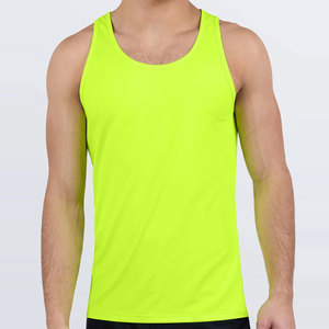 Training Wear Tank Top <b>Slim</b> Fit High Stretchy Workout Polyester <b>Vest</b> Custom Design Fashion Plain Outdoor Vintage Anti-Pilling - Product Image 1
