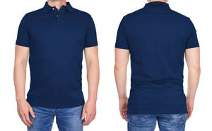เสื้อโปโลแขนสั้นทรงเข้ารูปสำหรับผู้ชาย ผ้าเนื้อนุ่มพรีเมียม สวมใส่สบาย - Product Image 4
