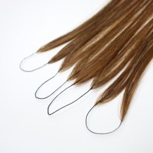 EXTENSION de cheveux humains Remy vierges de haute qualité avec Frontal attaché à la main, usine du Vietnam - Product Image 6