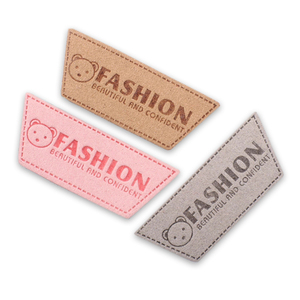 Custom Leather Logo Patches for Clothing Foil Stamped Design Labels for <b>Hats</b> Jackets <b>Bags</b> Durable OEM Supply - Product Image 4