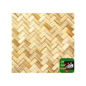 VIETNAM FACTORY Wholesale 1/2 Natural Cane Peel Rattan Bamboo <b>Webbing</b> Weaving Rattan Sheet Roll for Raw Material - Product Image 2