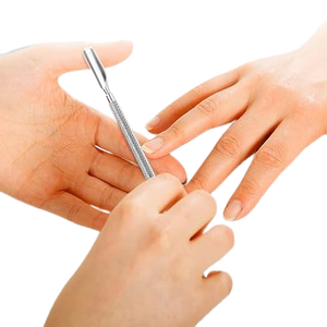 Pousse-cuticules professionnel double face à pointe fine, outil de pédicure pour le nettoyage et l'élimination des cuticules des ongles - Product Image 5