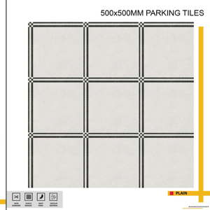 Baldosas de Estacionamiento Resistentes de 500X500MM Diseñadas para Infraestructura Pública con Mayor Resistencia al Desgaste y Atractivo Funcional - Product Image 1