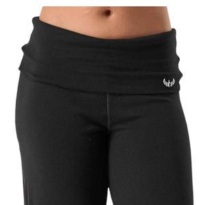 Pantalones de Yoga Anchos Negros para Mujer, Cintura Alta, Elásticos, Transpirables, para Fitness, Ejercicio, Ropa Deportiva, Cómodos - Product Image 4