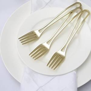 Made in India Hot Selling Metal <b>Forks</b> New Design Gold Plated Customised <b>Fork</b> for Home & Cafe - Product Image 5