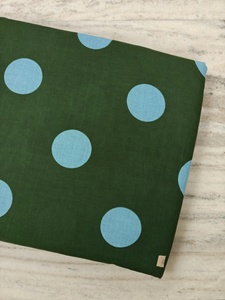 Nouvelle Arrivée 2026 Tissu en Coton Crème avec un Motif Classique à Pois Noirs Brodé pour Vêtements - Product Image 2