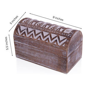 Luxury Decorative Handmade Wooden Jewelry Organizer <b>Box</b> <b>Large</b> Mango Wood Trinket Keepsake <b>Box</b> Wholesale Manufacturer & Exporter - Product Image 5