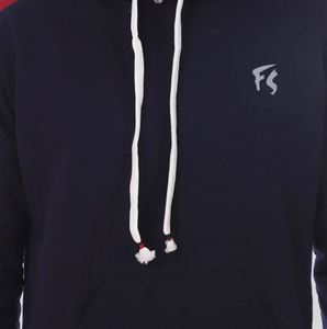 Sweat-shirt à capuche en coton solide de haute qualité pour hommes, décontracté, pour l'extérieur, séchage rapide, durable, coupe classique, avec poche - Product Image 2