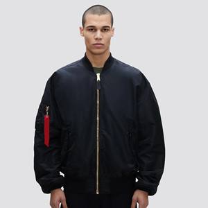 แจ็คเก็ตบอมเบอร์ผู้ชายยอดนิยม แจ็คเก็ตฤดูหนาวคุณภาพสูง แจ็คเก็ตบอมเบอร์ผ้าคุณภาพดี เสื้อคลุมสำหรับผู้ชาย คอตั้ง - Product Image 6