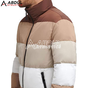 Classic Men Puffer Winter <b>Jacket</b> Insulated Warm Design Comfortable Fit Ideal For Winter Outdoor <b>Travel</b> Casual Fashion - Product Image 5