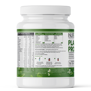 Proteína Vegetal en Polvo Sabor Chocolate 1kg, Mezcla de Proteína de Guisante y Arroz Integral, Mezcla Vegana en Polvo - Product Image 4