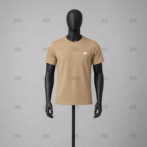 T-shirts blancs unis pour hommes en jersey 100% coton, manches courtes, col rond, tailles S à 5XL, design personnalisé, logo OEM, impression numérique - Product Image 1