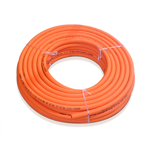 สายแก๊ส LPG สีส้มขนาด 8 มม. สำหรับอากาศและเชื้อเพลิง ทนแรงดัน 10 บาร์ ถึง 50 บาร์ สำหรับอุปกรณ์อุตสาหกรรม เตาแก๊ส - Product Image 1
