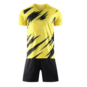 Ensemble de maillots de football personnalisés avec logo rétro imprimé, couleur personnalisable, uniforme d'entraînement de football pour jeunes, maillot de football à séchage rapide - Product Image 4