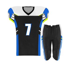 Custom Sublimated Printed Breathable Short American Football Uniform Jersey Pants Sports Teamwear MALUZA Industries Team <b>Name</b> - Product Image 1
