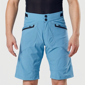 กางเกงขาสั้นจักรยานเสือภูเขาสำหรับผู้ชาย กางเกงมอเตอร์ครอสสำหรับกิจกรรมกลางแจ้ง ระบายอากาศ แห้งเร็ว ผลิตจากโพลีเอสเตอร์ 100% ความยาวปานกลาง เหมาะสำหรับวิ่ง ปั่นจักรยาน - Product Image 1