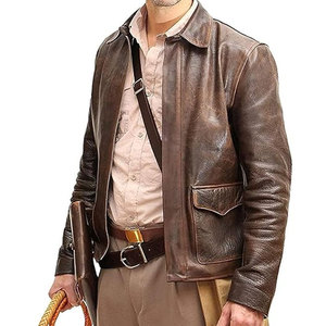 Vêtements de mode en gros, veste bomber en cuir pour homme, personnalisez votre propre logo, dernier design, veste d'hiver - Product Image 1