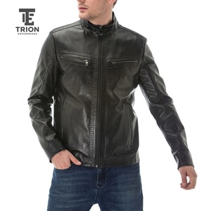 Veste en cuir décontractée pour hommes, style nouveau, tendance, haute qualité, prix abordable, vente en gros - Product Image 1