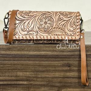 Bolso Bandolera Pequeño de Moda 2026, Cartera, Monedero, Bolso de Mano de Cuero Vacuno Genuino Hecho a Mano, Mini Bolso de Diseño para Mujer - Product Image 1