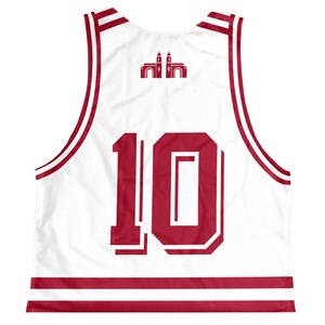 OEM diseño personalizado sublimado Reversible Lacrosse Pinnies 100% poliéster transpirable adulto/jóvenes camisetas personalizadas Lacrosse uniformes - Product Image 2