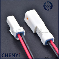 Konektor Elektronik Tahan Air 2 Pin Otomatis dengan Kabel Harness dan Sambungan Butt Plug 02R-JWPF-VSLE-S 02T-JWPF-VSLE-S JWPF-VSLE-D