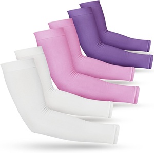 Manchons de protection UV en soie glacée rafraîchissante, antidérapants, pour la cuisine, les activités sportives en extérieur et comme accessoires pour les bras. - Product Image 2