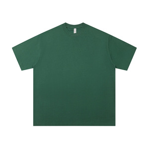 Camiseta de algodón 100% de cuello redondo y manga corta, estilo vintage, transpirable y ecológica, talla europea, 200g, venta al por mayor europea y americana. - Product Image 3