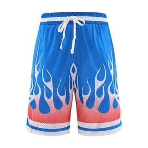 Nouveau design – Short de bain et de plage pour homme en tissu peigné uni à sublimation, séchage rapide, avec logo personnalisé – Prix compétitif - Product Image 2