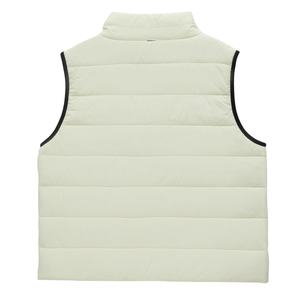 Chaleco acolchado de invierno para mujer con capucha, sin mangas, ligero, cálido, para exteriores, con cremallera y costuras duraderas - Product Image 2