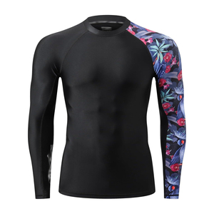 High Quality <b>Mens</b> Rash Guard Full Sleeve Breathable Sports <b>Compression</b> <b>Shirt</b> Professional Supplier - Product Image 1