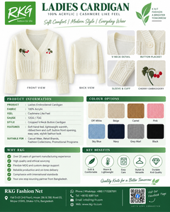 Cardigan tricoté pour femme RKG, col rond, manches longues, couleur unie, fermeture boutonnée, pull décontracté d'automne, 100 % acrylique, anti-boulochage - Product Image 2