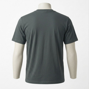 เสื้อยืดโลโก้สั่งทำ ผ้าฝ้าย 100% 220 กรัม พิมพ์ลาย เสื้อยืดผู้ชายไซส์ใหญ่ เสื้อยืดลายกราฟิก เสื้อยืดโอเวอร์ไซส์สำหรับผู้ชาย ผลิตเอง - Product Image 3