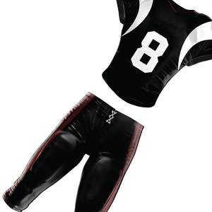 Uniforme de Fútbol Americano para Adultos con Diseño Moderno, Personalizado, 100% Poliéster, Manga Corta, Correa Ajustable, Impresión Digital - Product Image 5