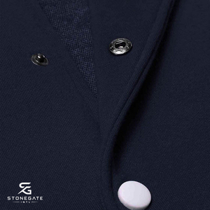 Chaqueta Varsity de Invierno para Hombre, Estilo Urbano, Cuello Alto de Lana, Ajuste Cómodo, Prenda Exterior de Moda 2026 - Product Image 5