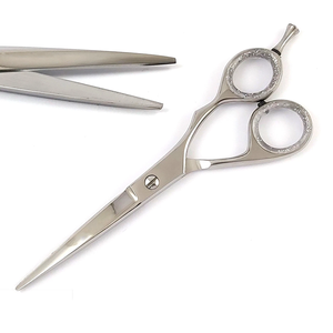 Professional Hair <b>Scissors</b> 5 7 8 Inch Barber <b>Beard</b> Household Cutting Shears Professional Stainless Steel Surgical Instrument - Product Image 1