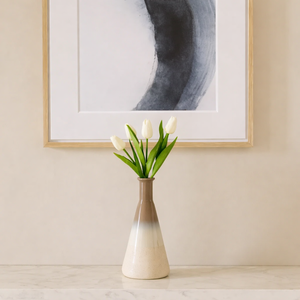 คอลเลกชันแจกันเซรามิกระดับพรีเมียม ดีไซน์ทันสมัย โทนสีไล่ระดับแบบนูทรัล เหมาะสำหรับตกแต่งห้องนั่งเล่น - Product Image 1