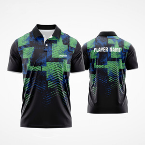 เสื้อกีฬาสำหรับผู้ชายเสื้อโปโลและชุดกีฬาสำหรับผู้หญิงเสื้อพิมพ์ลายซับลิเมชันตามสั่ง - Product Image 1