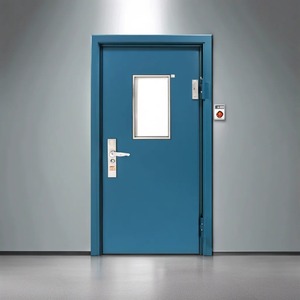 Porte coupe-feu en acier de fabrication indienne pour hôpitaux, écoles, hôtels et bâtiments publics, disponible au prix de gros - Product Image 4