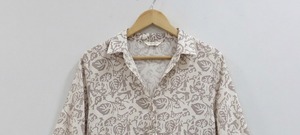 Vestido Midi de Algodón para Mujer, Estampado a Mano, Estilo Boho Indio, Ligero, Informal, para la Playa o el Verano - Product Image 5