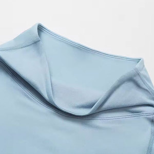 Shorts Deportivos para Mujer, 87% Poliéster, 13% Elastano, Cintura Elástica, Leggings de Yoga Sin Costuras con Bolsillo para Teléfono - Product Image 4