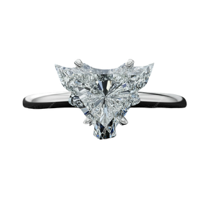 Diamante suelto de corte premium Bull Cut DEF VVS VS1, creado en laboratorio, certificado HPHT CVD, piedra de joyería de la India, exportador. - Product Image 1