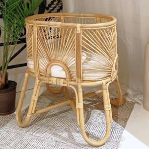 Berceau en rotin naturel pour bébé, prix compétitif, berceaux tissés à la main - Product Image 1