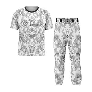 Advanced Softball Uniform Set Sublimated Jersey Pants Breathable Quick Dry Fabric Custom Team <b>Athletic</b> Wear Unisex All Seasons - Product Image 1
