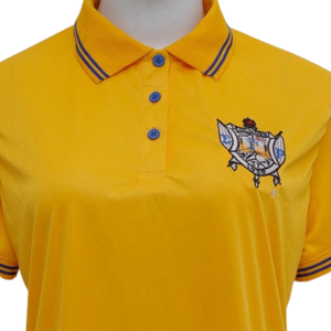 Custom SGRHO <b>Polo</b> Shirt Sigma Gamma Rho <b>Women's</b> Greek Sorority Embroidered Logo Short Sleeve Casual Sports <b>Polo</b> <b>Top</b> Wholesale - Product Image 2