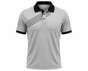 Camiseta para Hombre, Personalizada con Logotipo Frontal, Mezcla de Poliéster/Algodón, Impresión por Transferencia de Calor, Transpirable, Casual, Manga Corta, ODM, al por Mayor - Product Image 2