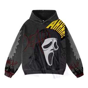 Nouveau style 2026 – Sweat à capuche unisexe en coton 100 % pour homme, haute qualité, mode streetwear, vente en gros, multicolore - Product Image 5