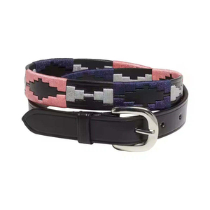Cinturón de polo ligero y cómodo para largas carreras a caballo, con acabado suave, fiable y resistente. - Product Image 1